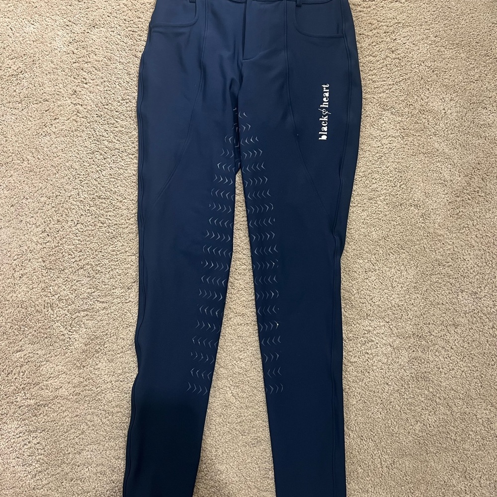Black Heart Equestrian Breeches
